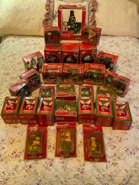 COCA-COLA CHRISTMAS ORNAMENTS
